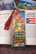 Puerto Rican Freedom Art Bookmark