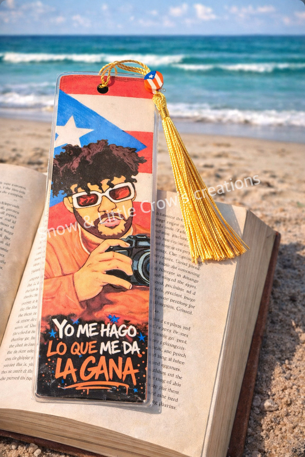 Bad Bunny inspired Bookmark
