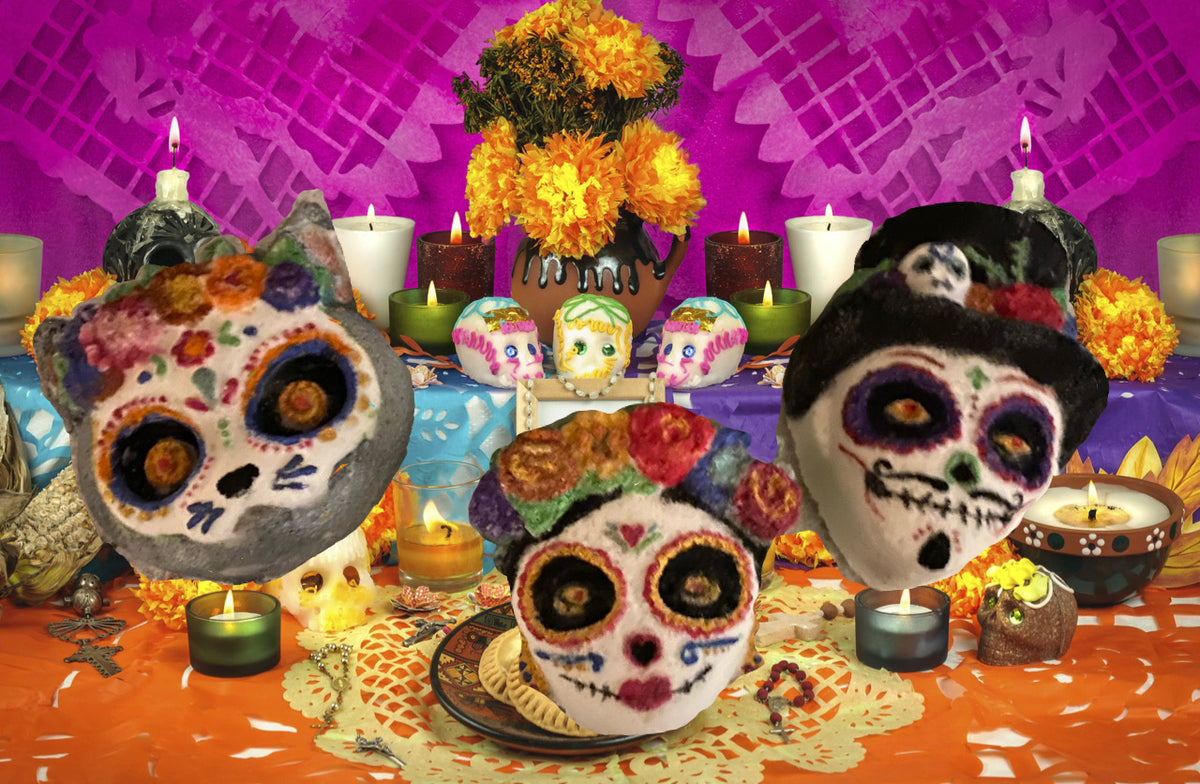 Day of the dead bath bomb
