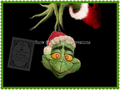 Grinch bath bomb