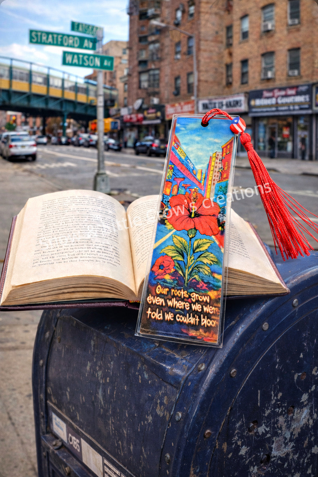 Flor de maga bookmark